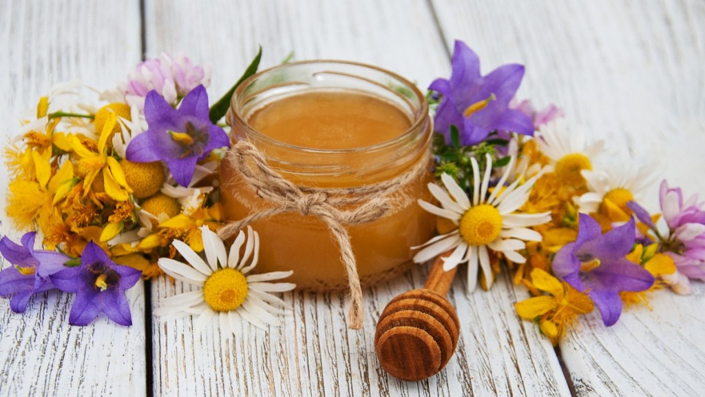 Uses for honey: Ensure cut flowers last