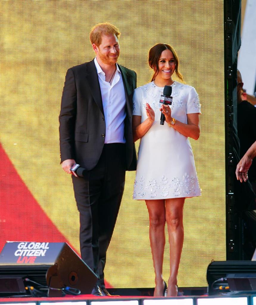Harry and Meghan in NY