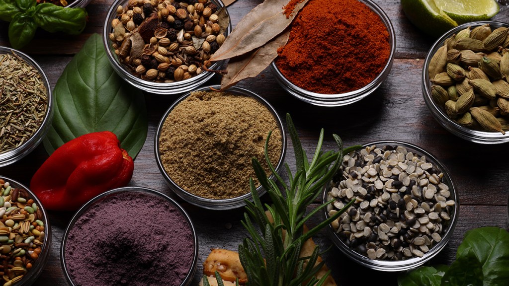 Mix of spices (can the Mediterranean diet help you lose weight)