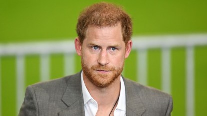Close-up of Prince Harry
