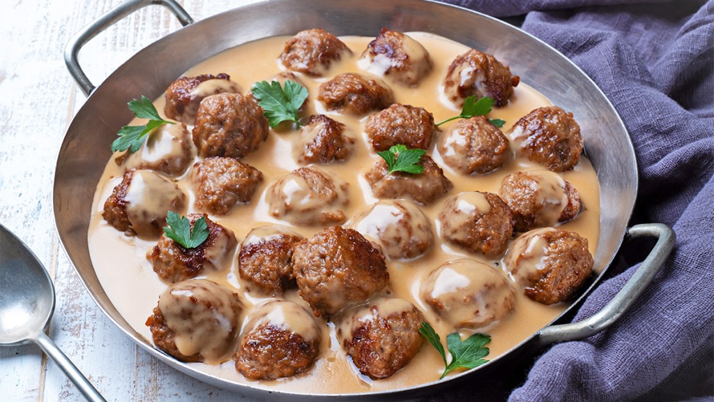 A recipe for Swedish Meatballs as part of a guide on how to fix too much salt in a dish