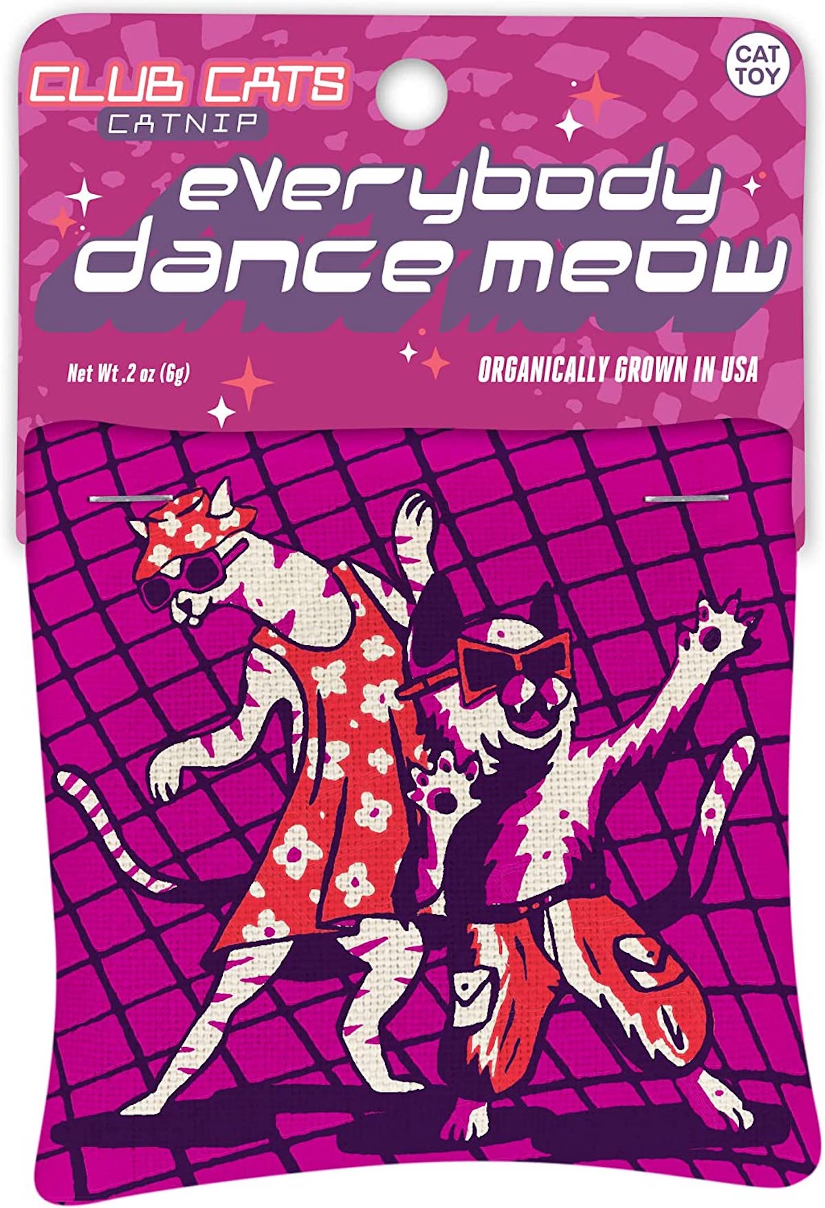 Everybody Dance Meow catnip toy
