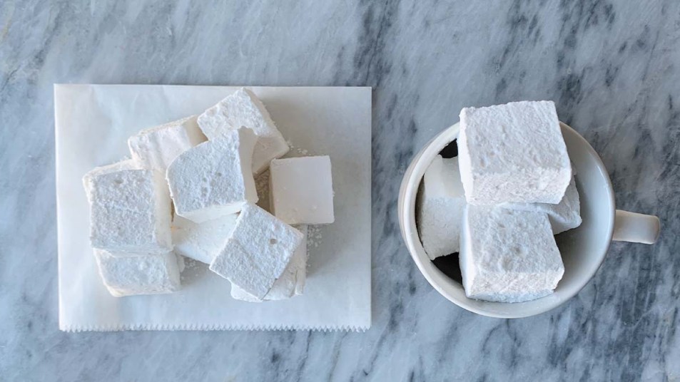 Homemade marshmallows (my test)