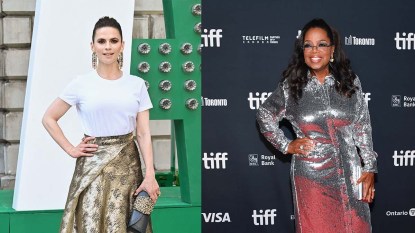Oprah and Hayley Atwell
