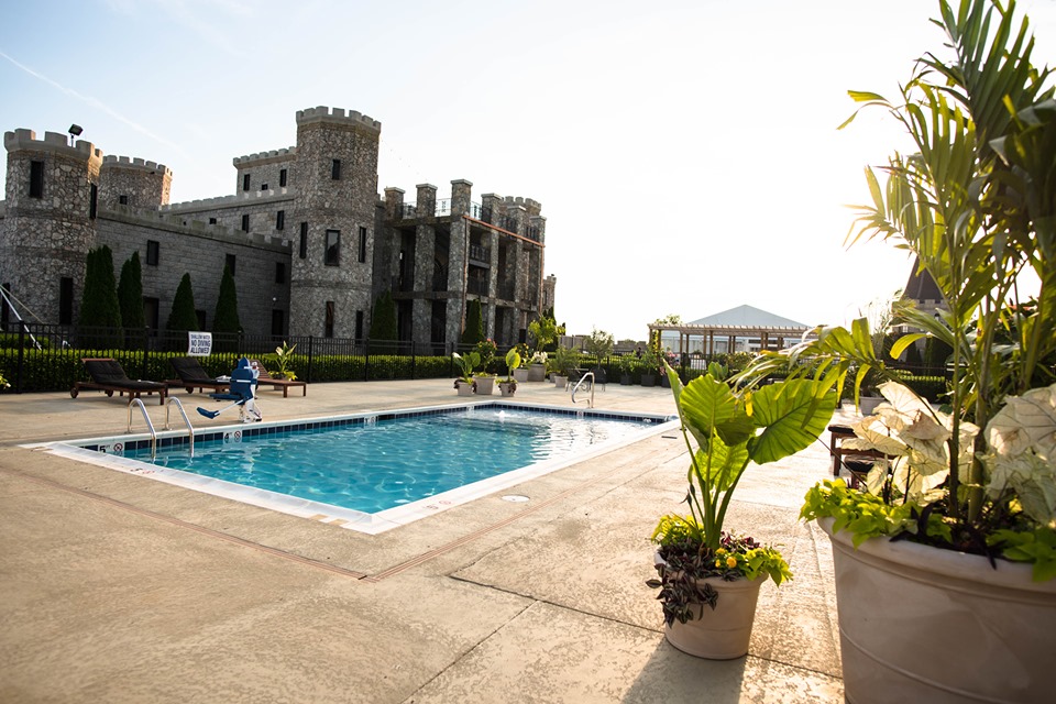 Outdoor Pool at The Kentucky Castle