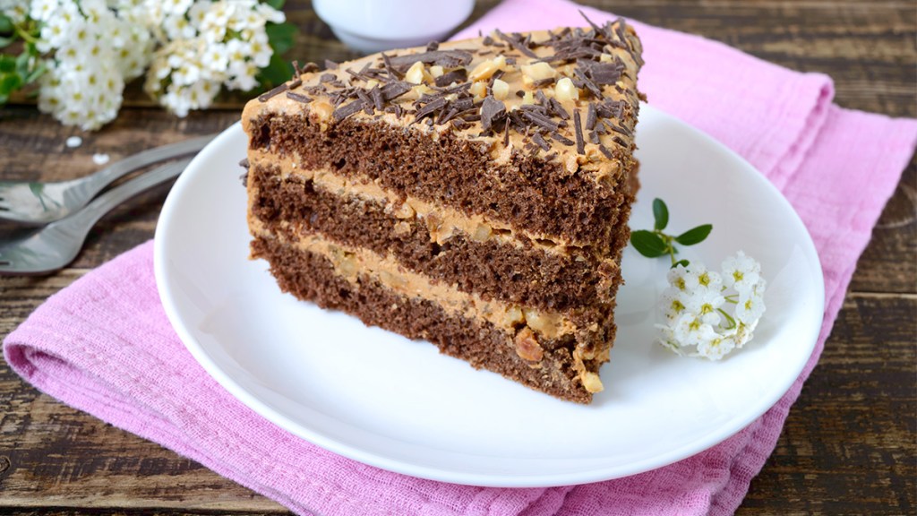 Chocolate and Peanut Butter Cake
