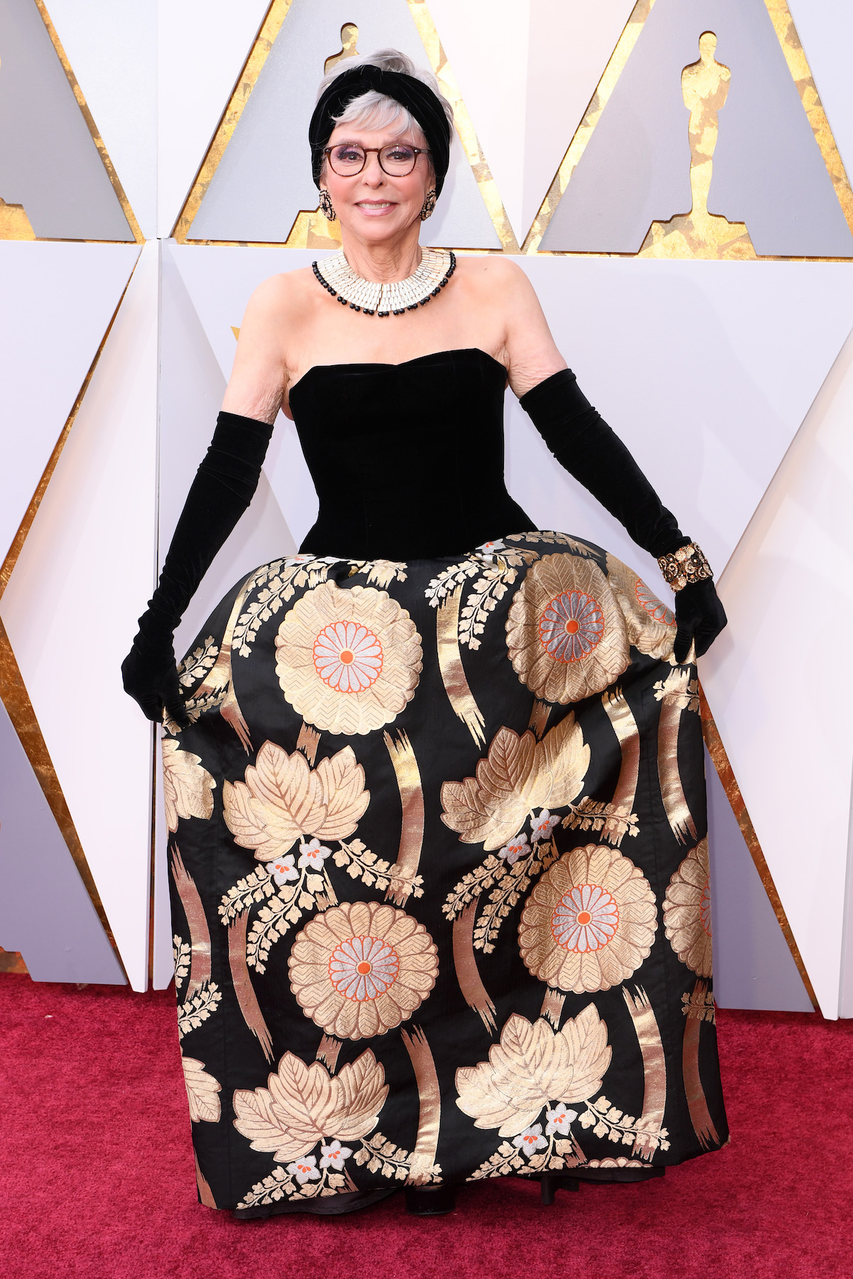 Actress Rita Moreno at the 2018 Oscars