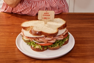 Andy Coham sandwich by Amy Sedaris for Hillshire Farm