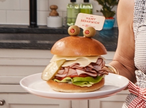 The Hamy Sedarwich sandwich by Amy Sedaris for Hillshire Farm 