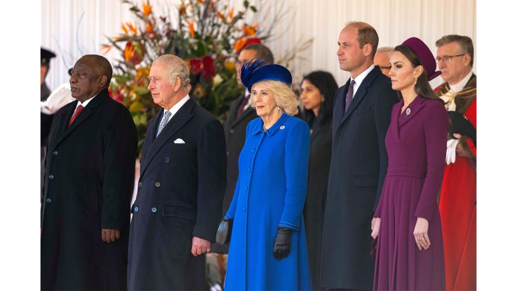 King Charles III, Queen Camilla, Prince William and Catherine Princess of Wales