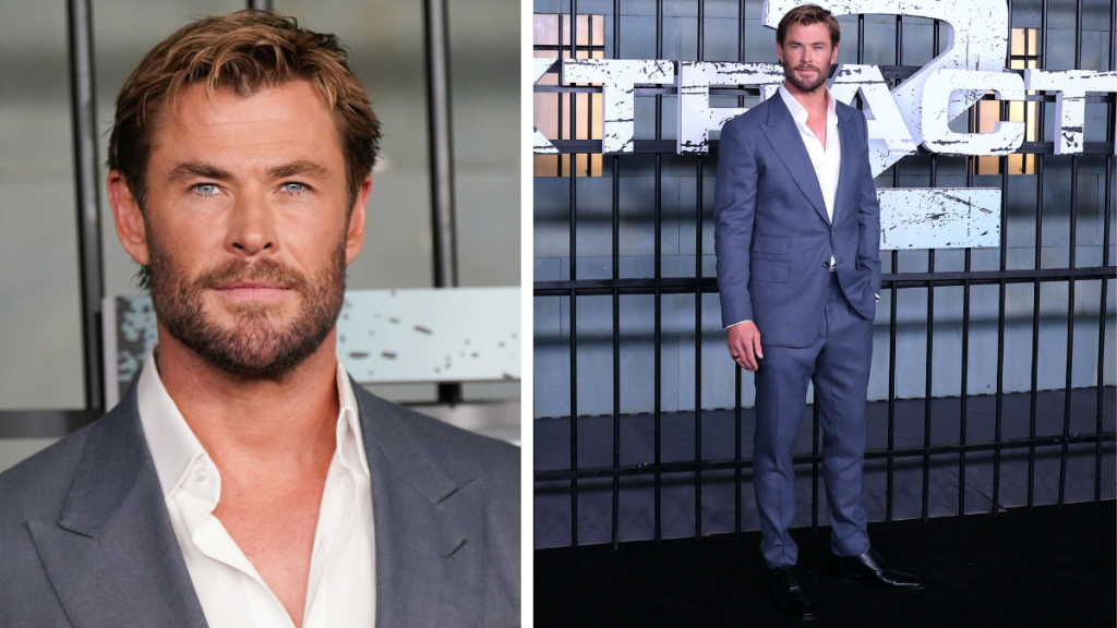 Chris Hemsworth pictured in 2023 tallest actors