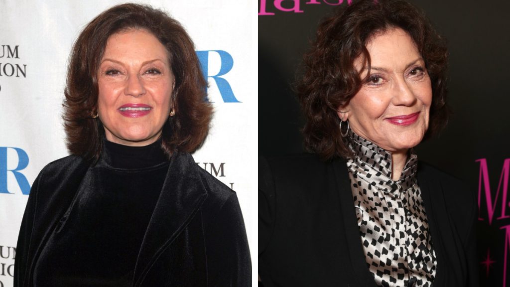 Kelly Bishop pictured in 2005 and 2017 Dirty dancing cast