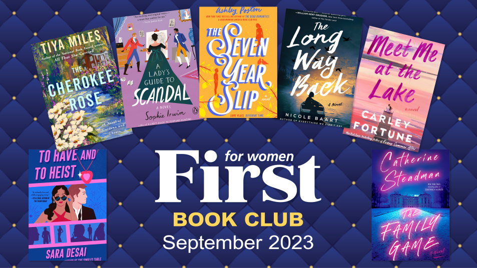 Round up of book covers in FIRST September Book Club