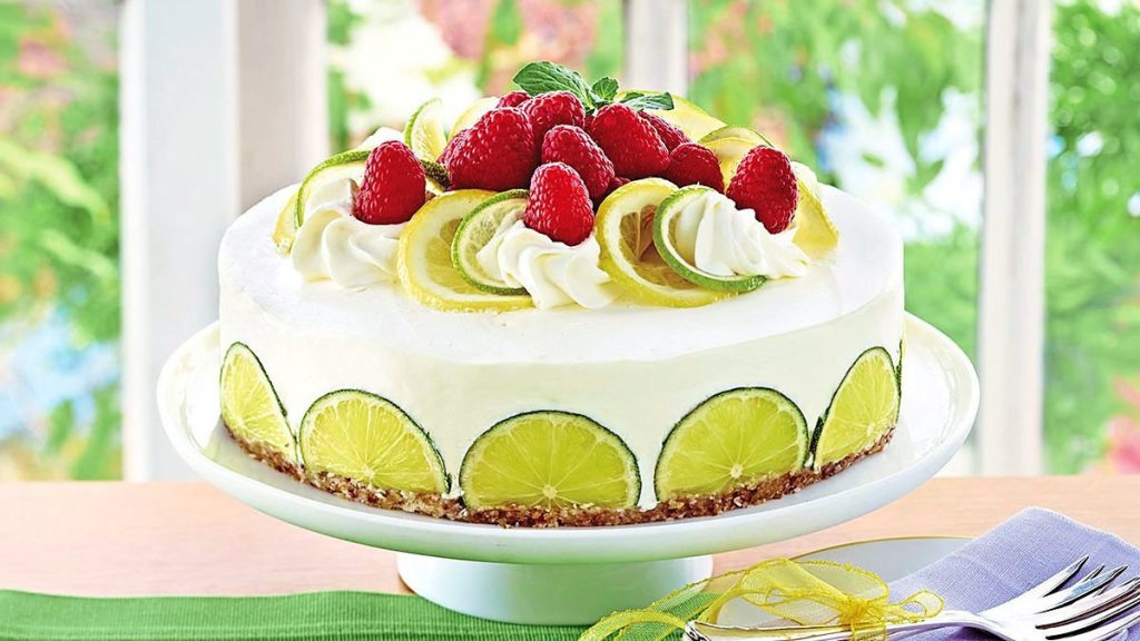 Coconut-Crusted Key Lime Cheesecake