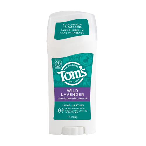 Tom's of Maine Long Lasting Deodorant in Wild Lavender, Natural deodorant