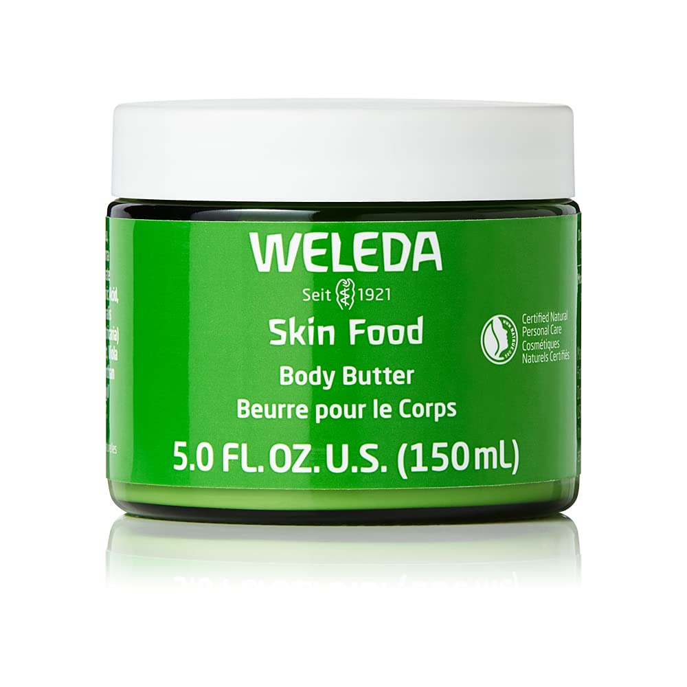 Tub of  Weleda Skin Food Body Butter.