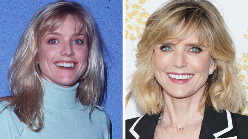 Courtney Thorne-Smith in 1996 and 2019 melrose place cast