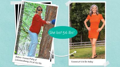 Yvonne Perry, who lost weight with hydrogen infused water