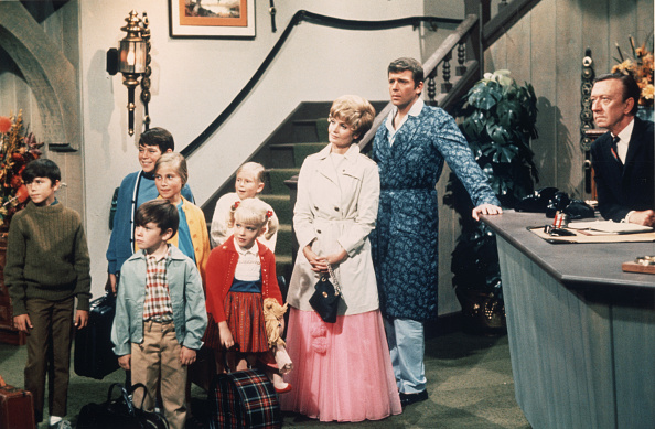 Cast of 'The Brady Bunch', 1969