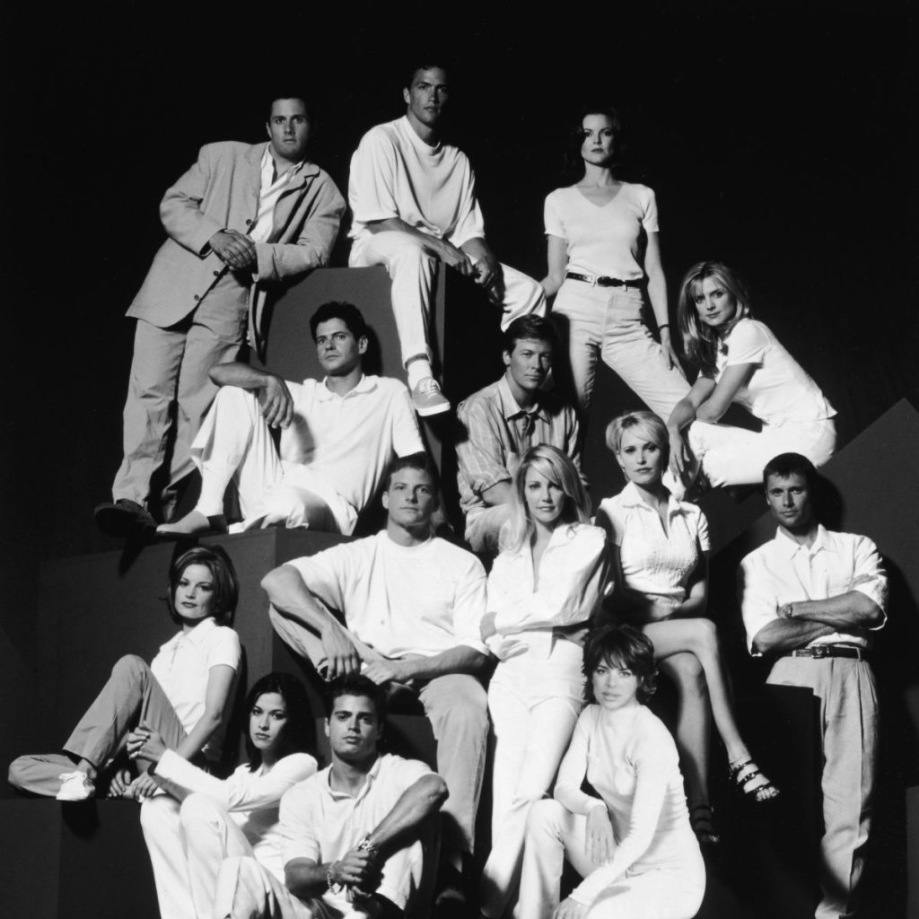 Melrose Place cast, 1996