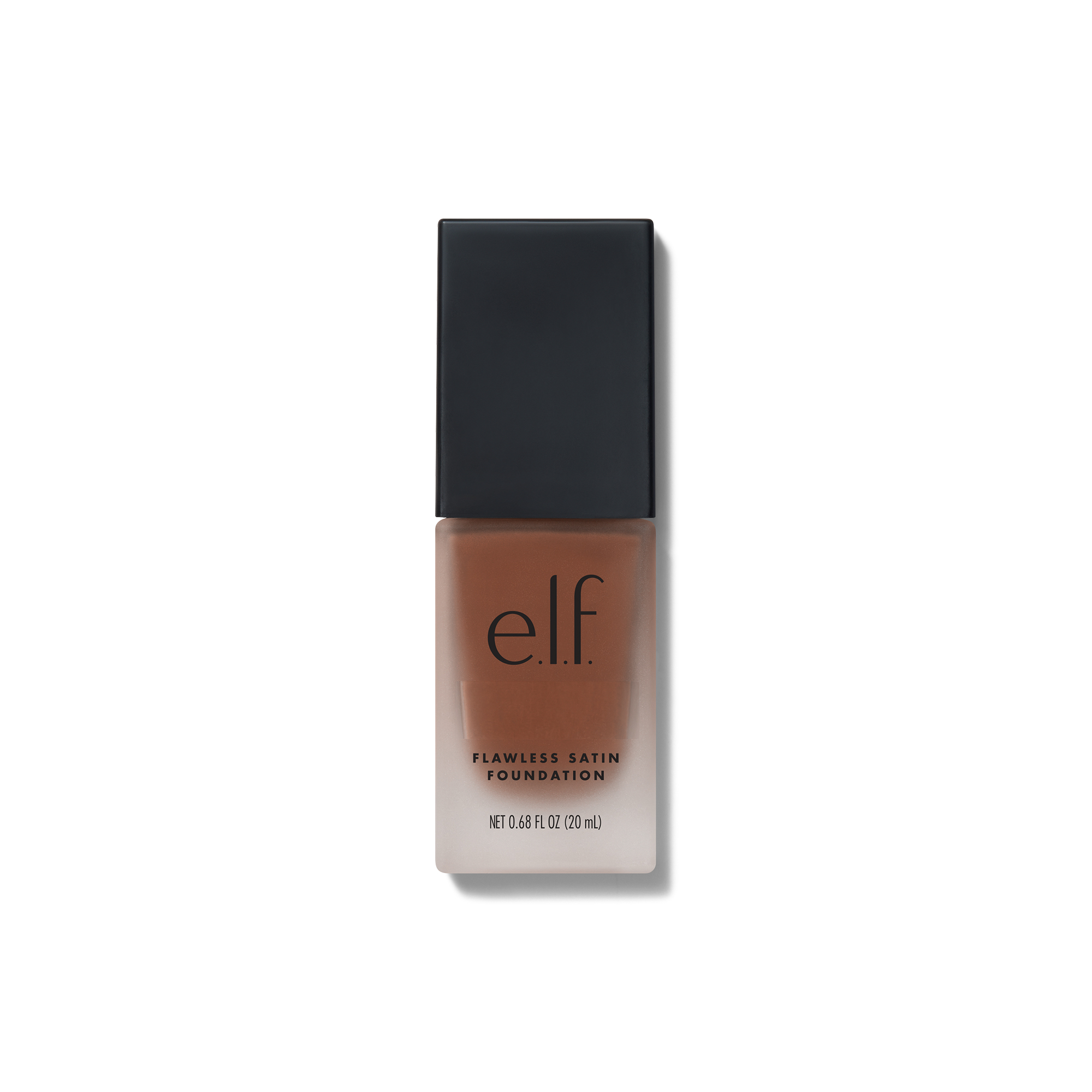 Bottle of e.l.f. flawless satin foundation.