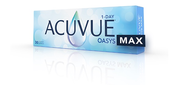 Acuvue max contact lenses.