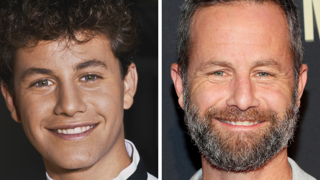 Kirk Cameron Left: 1989; Right: 2022