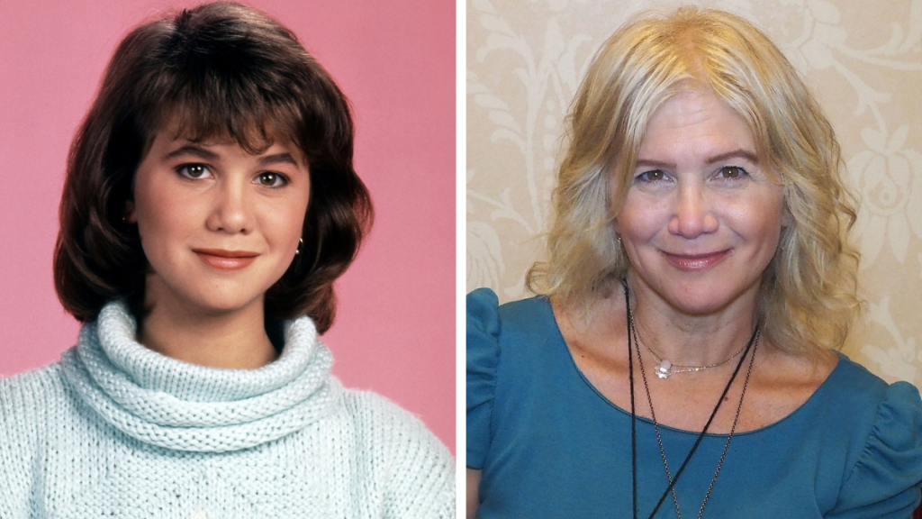 Tracy Gold Left: 1985; Right: 2022