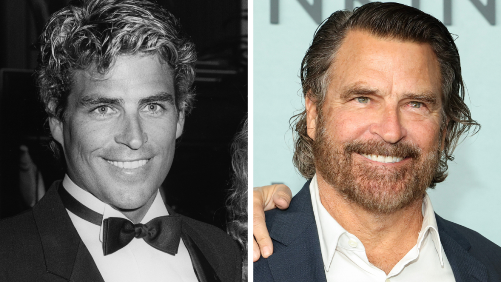 Ted McGinley Left: 1985; Right: 2023