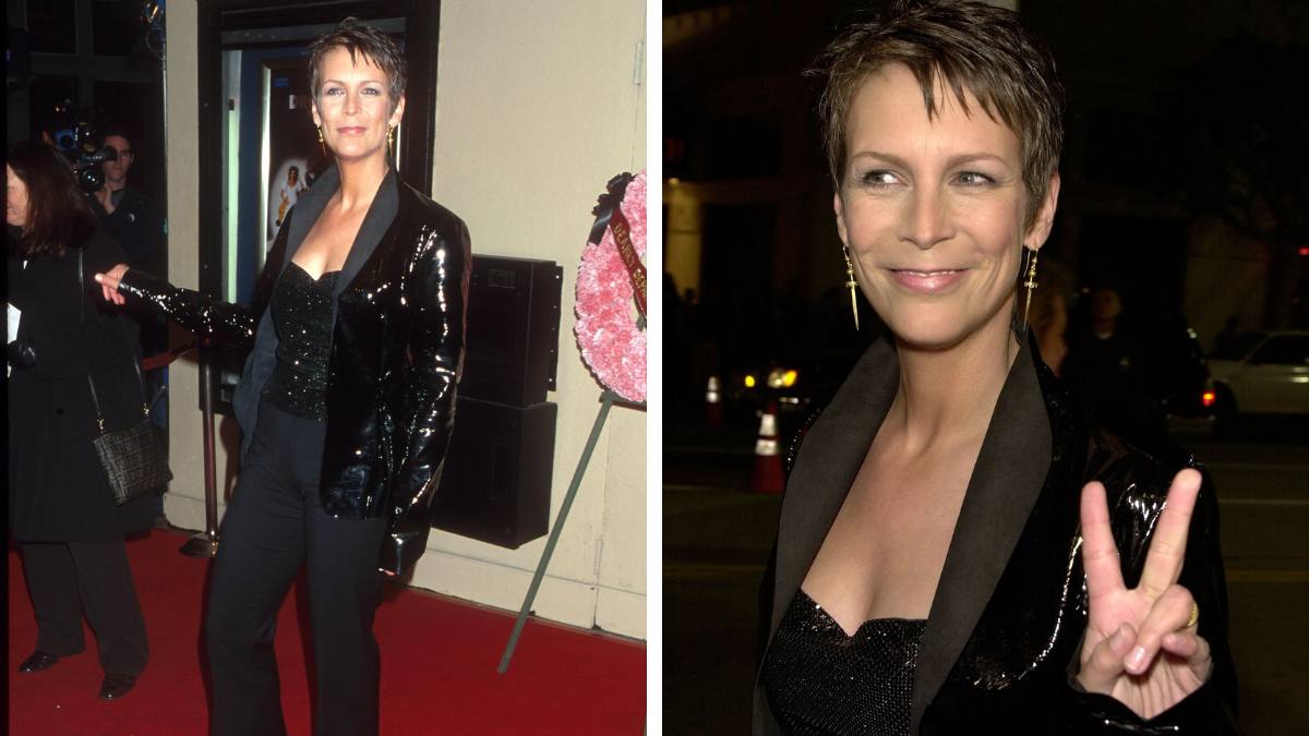 Jamie Lee Curtis attending the Los Angeles Premiere of her new movie "Drowning Mona".