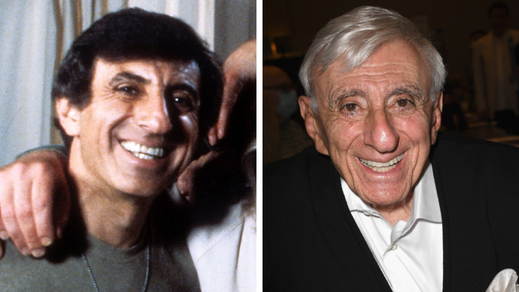 Jamie Farr in 1978 and 2022