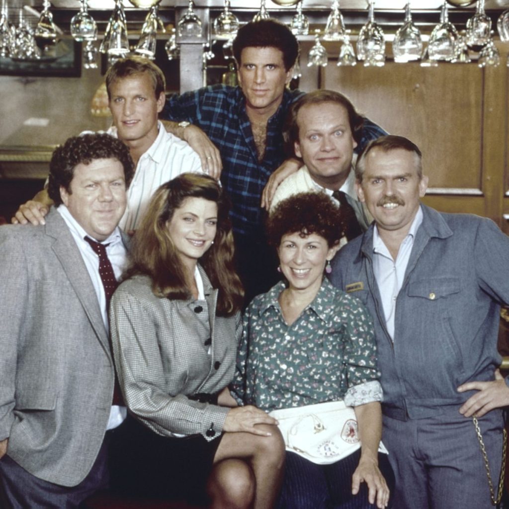 Portrait of 'Cheers' cast, 1983