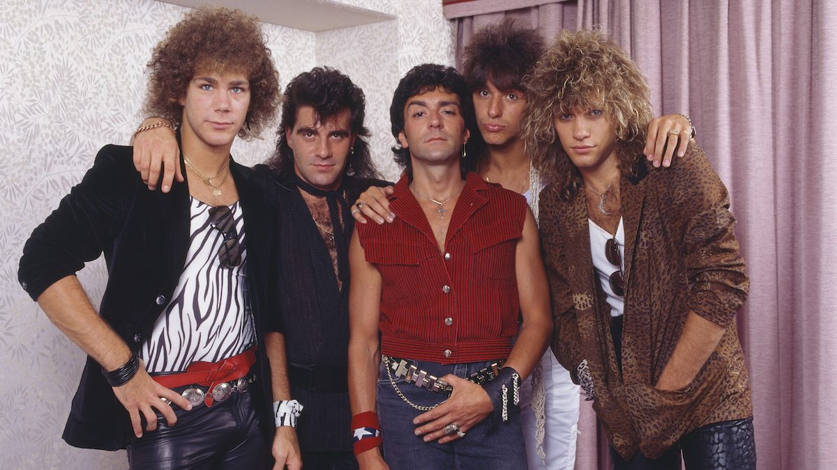 Bon Jovi group portrait, 1984 