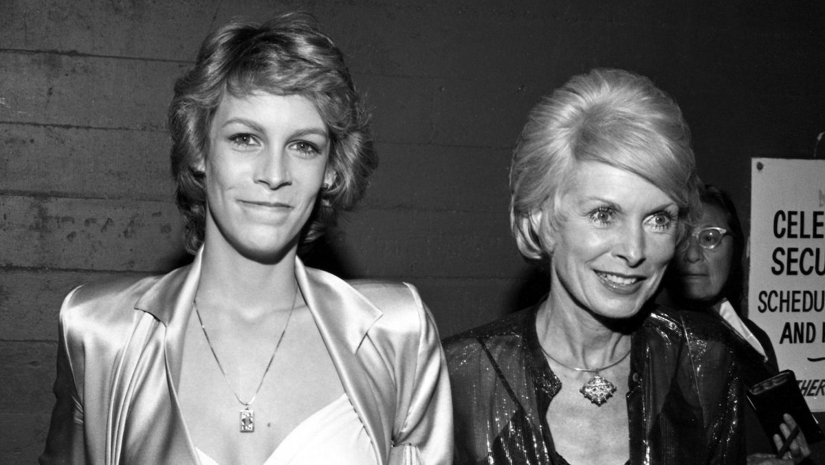 Jamie Lee Curtis and Janet Leigh, 1980