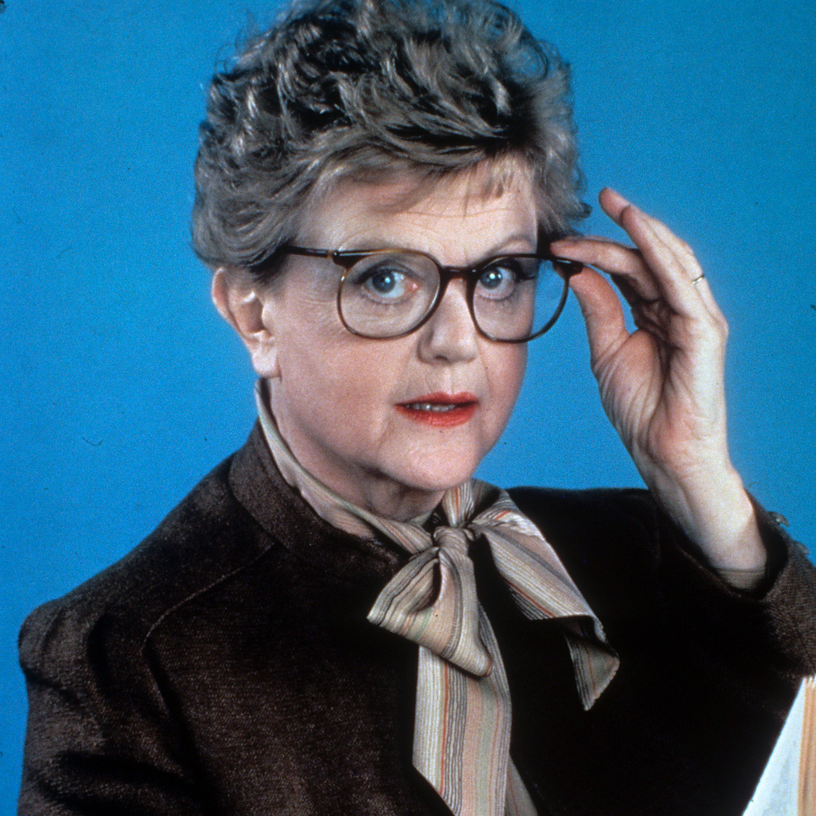 Angela Lansbury in a publicity portrait for 'Murder, She Wrote, 1984