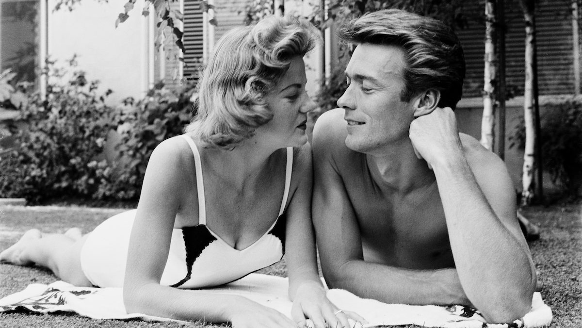 Maggie Johnson and Clint Eastwood, 1956