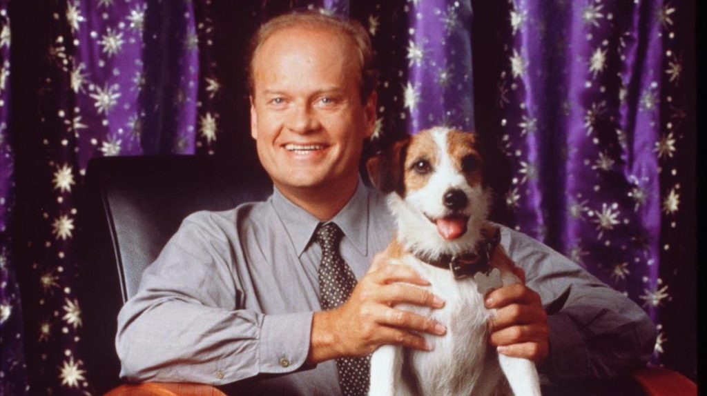 "Eddie The Dog" And Kelsey Grammer, 1998