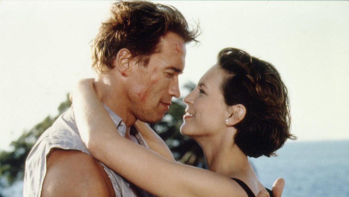 Arnold Schwarzenegger and Jamie Lee Curtis in True Lies, 