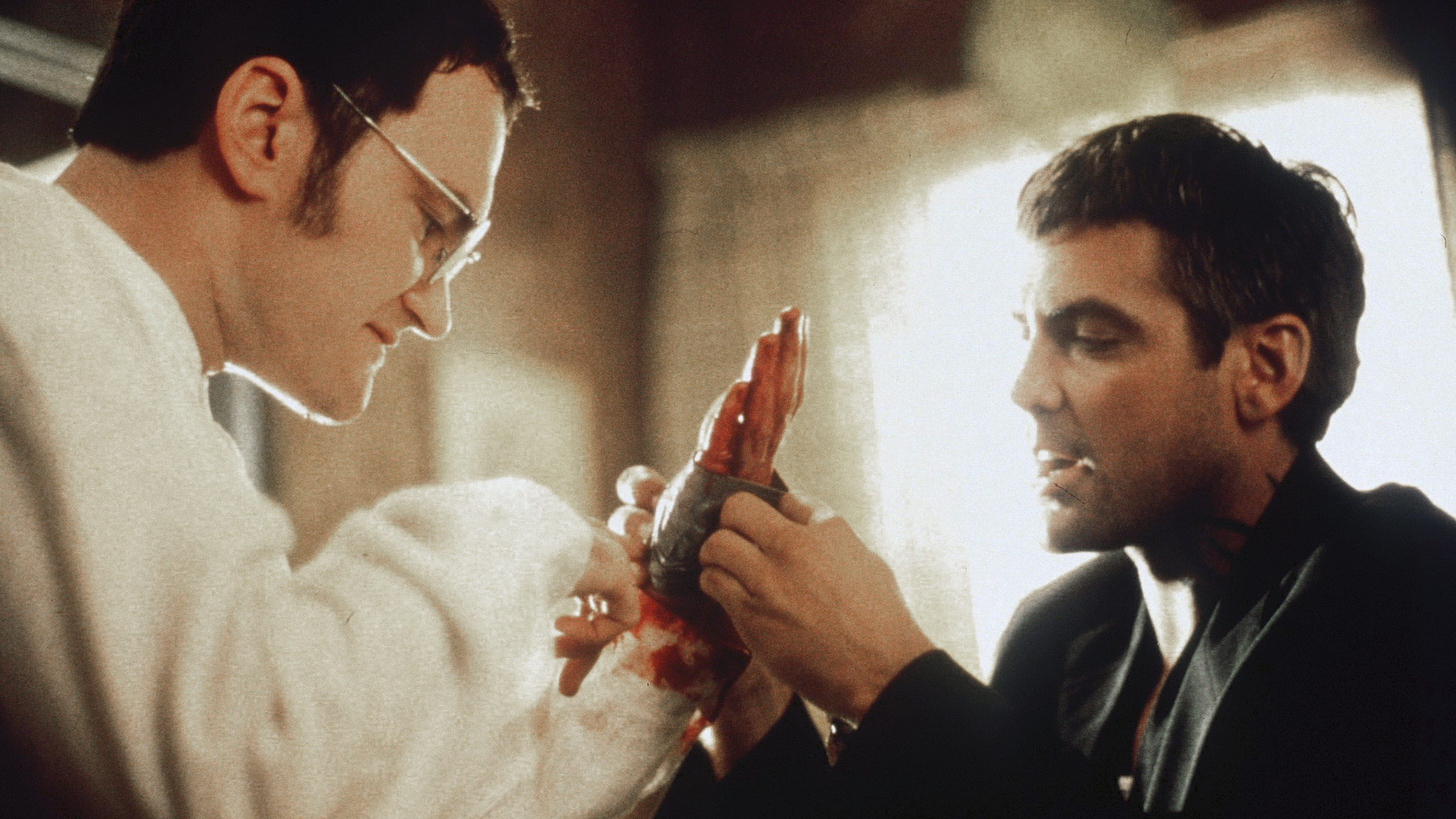 Quentin Tarantino and George Clooney, From Dusk Till Dawn, 1996