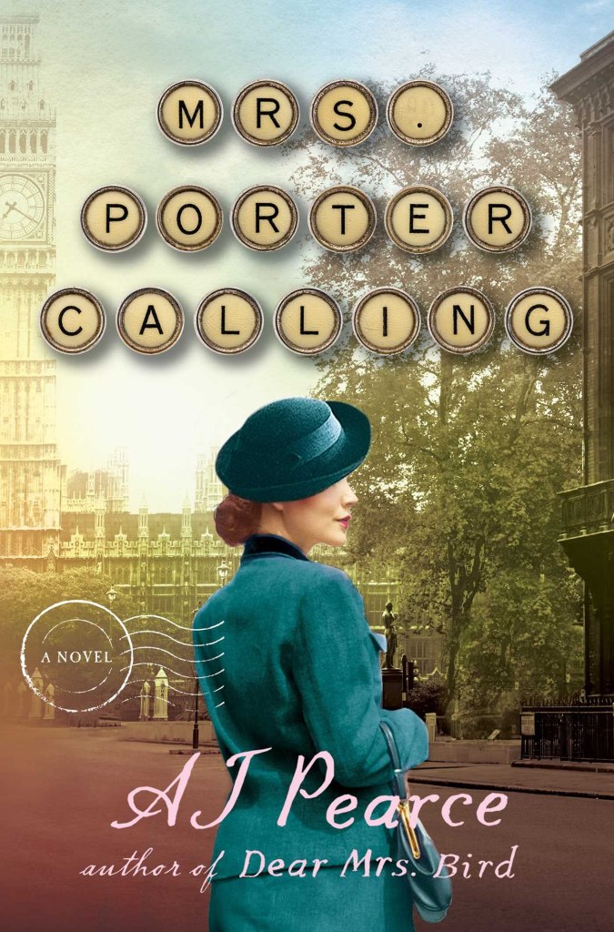 Book cover for FIRST Book Club Mrs. Porter Calling by AJ Pearce