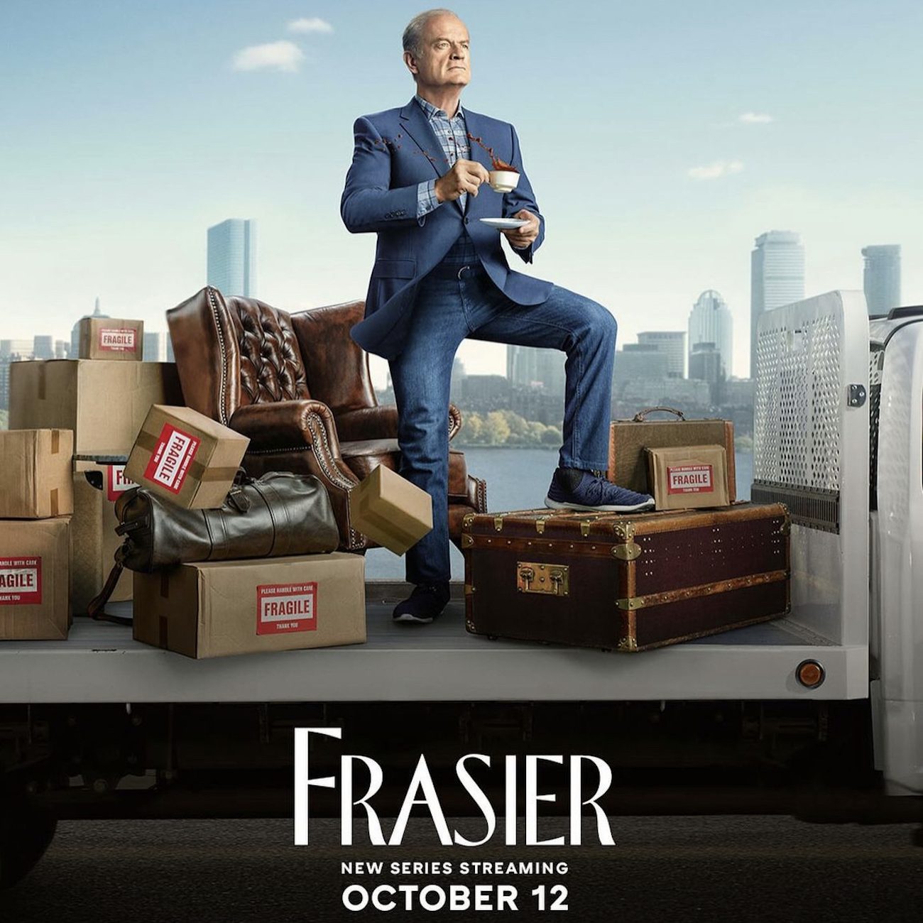 Kelsey Grammer in 'Frasier' reboot promo, 2023