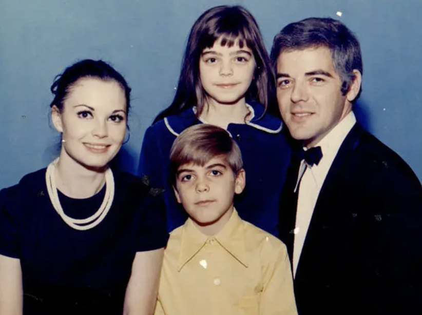 The Clooney family in 1971