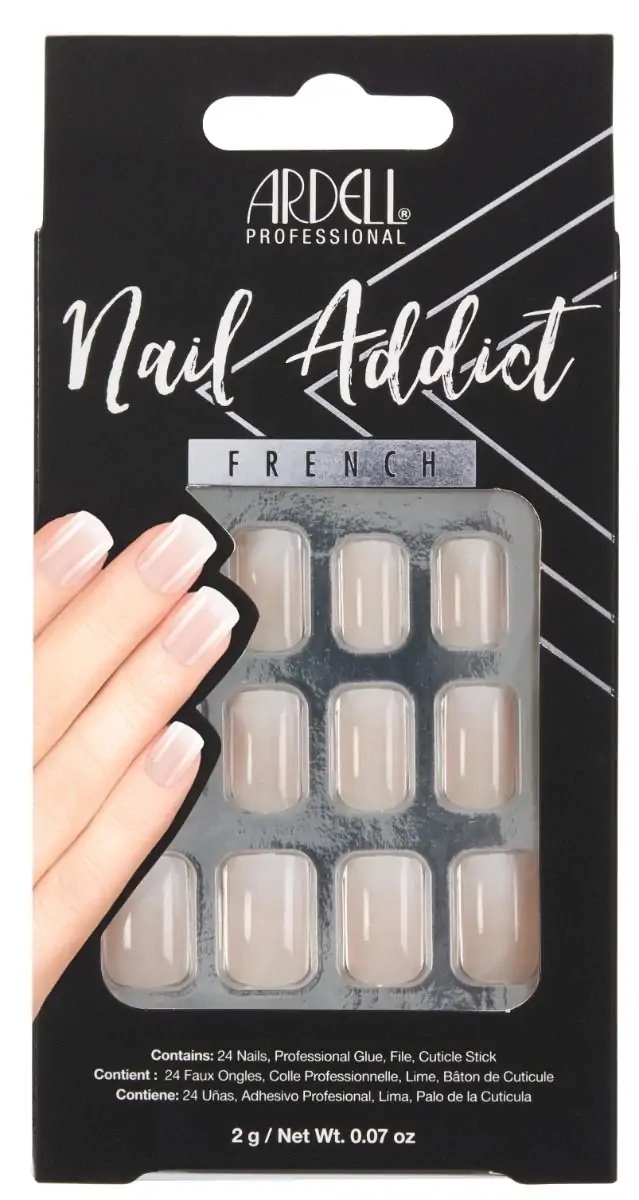Ardell Press-On Nails in ombre French tip design