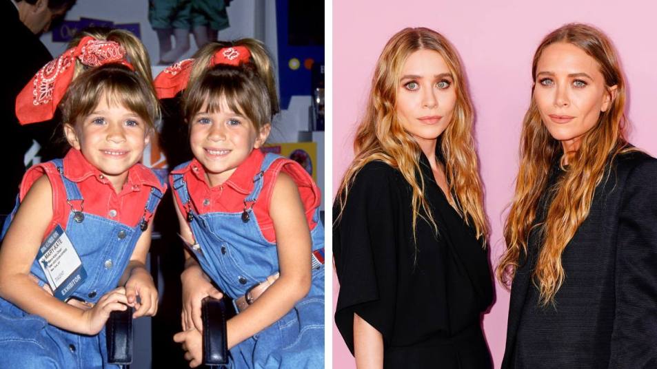 Mary Kate and Ashley Olsen (celebrity twins)