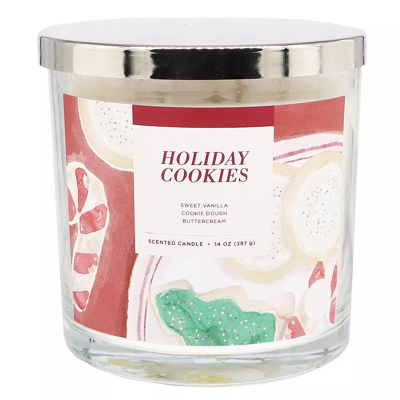 Sonoma Goods For Life® Holiday Cookies Single Pour 14-oz. Candle Jar