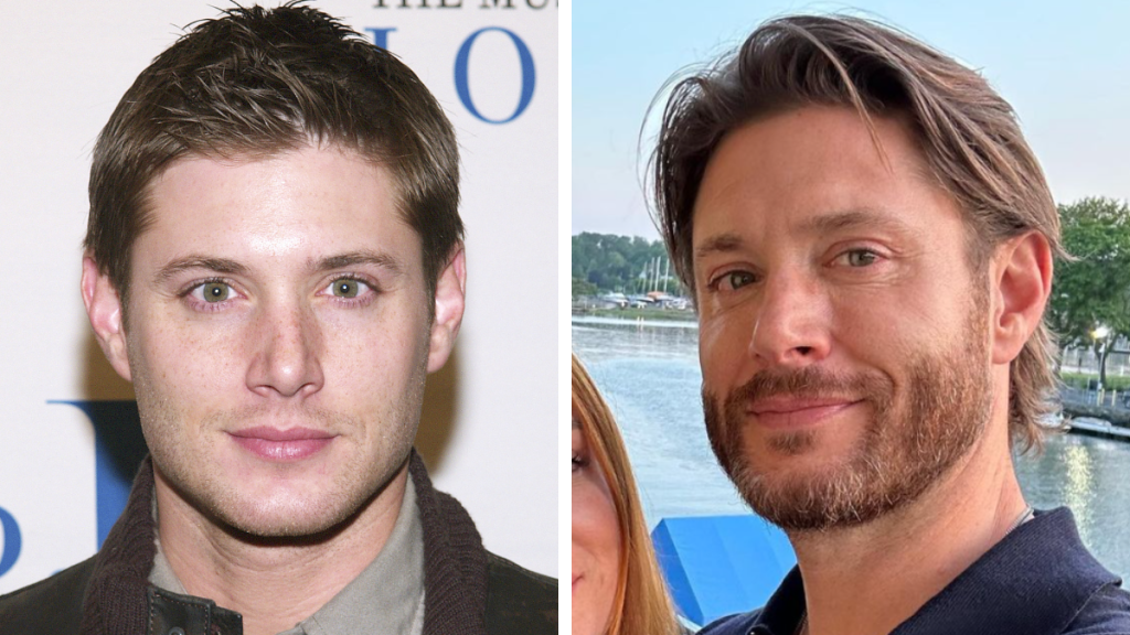 Jensen Ackles in 2006 and 2023