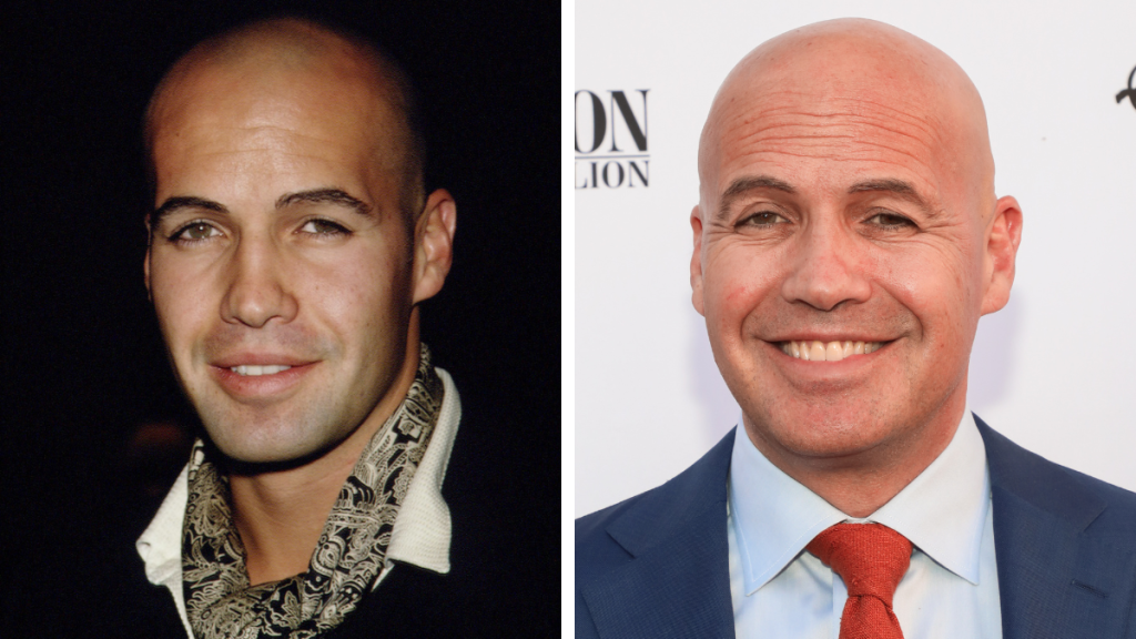 Billy Zane in 1995 and 2023