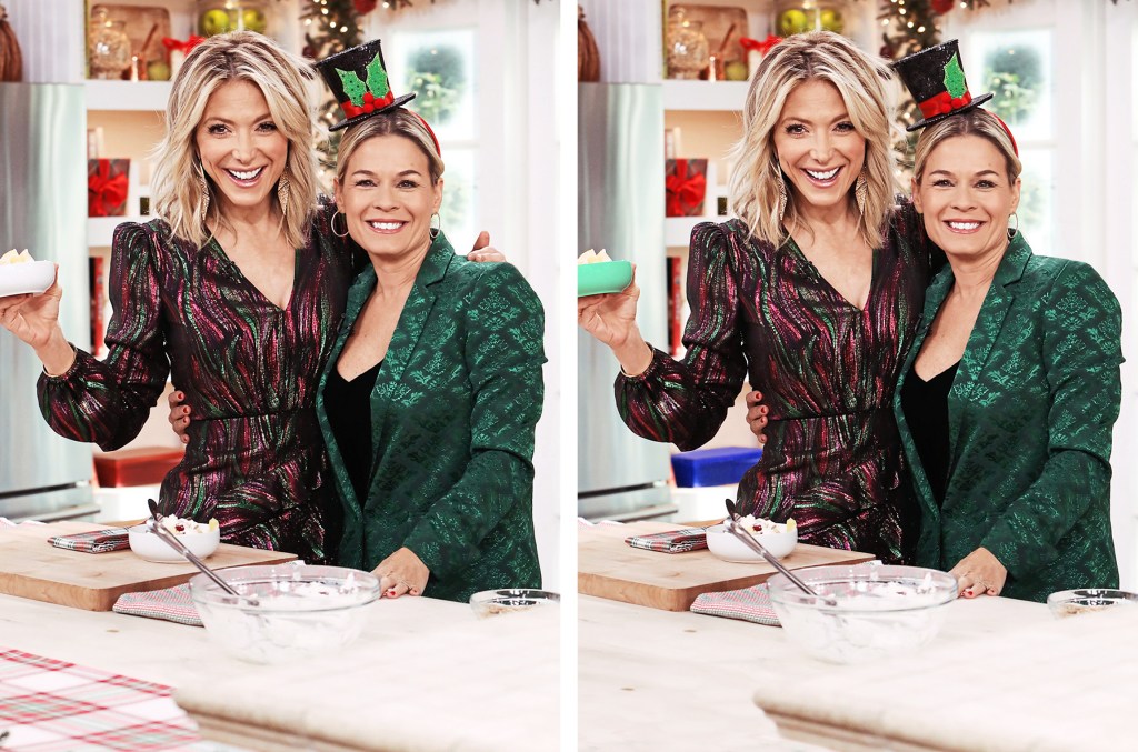 Spot the difference puzzles: Debbie Matenopoulos and Cat Cora