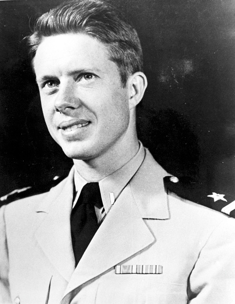 Jimmy Carter's Naval portrait circa 1943