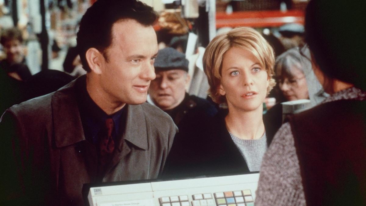Tom Hanks and Meg Ryan in You''ve Got Mail, 1998